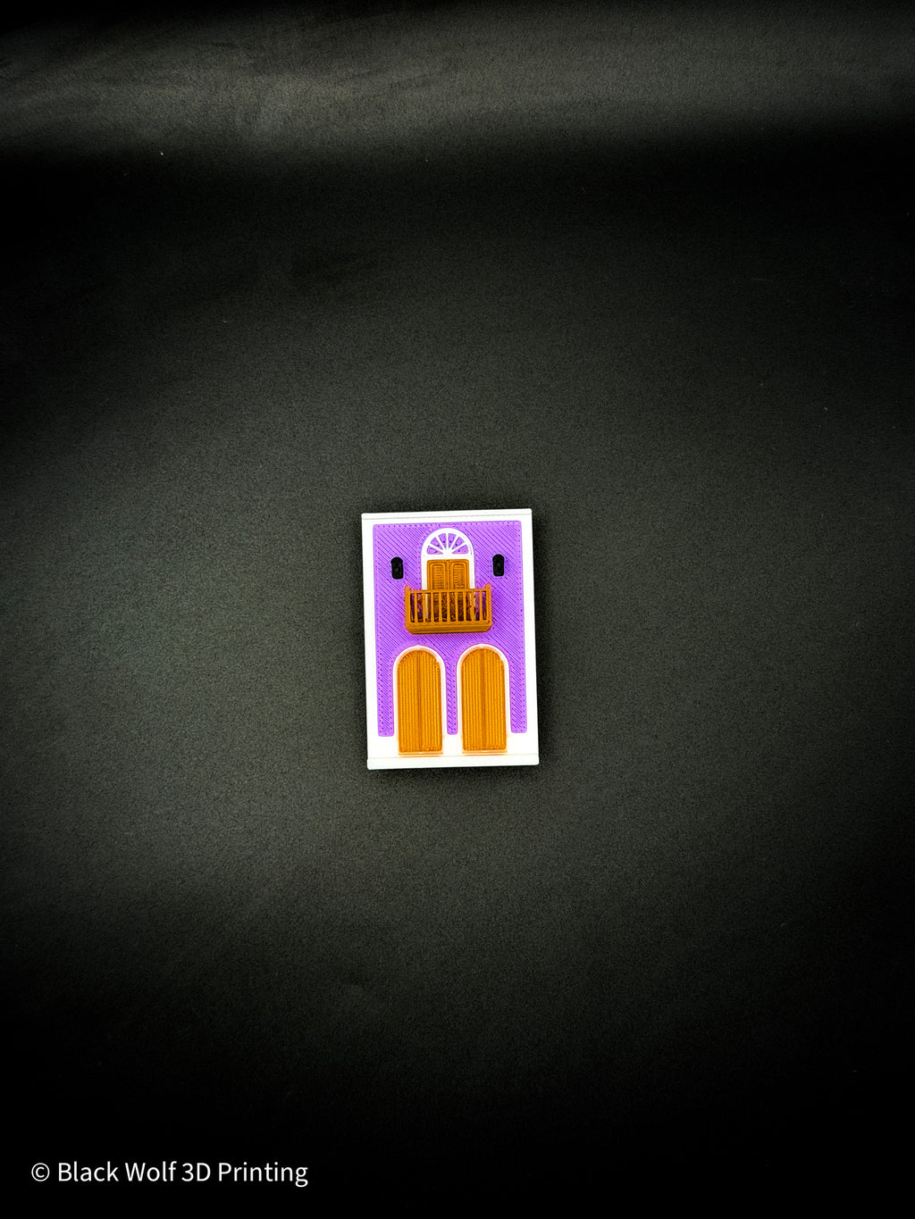 3" Old San Juan Colorful Mini House Magnet – 3D Printed Puerto Rico Souvenir