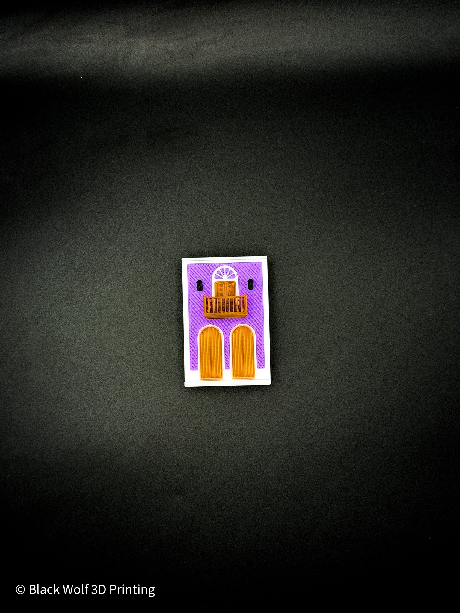 3" Old San Juan Colorful Mini House Magnet – 3D Printed Puerto Rico Souvenir