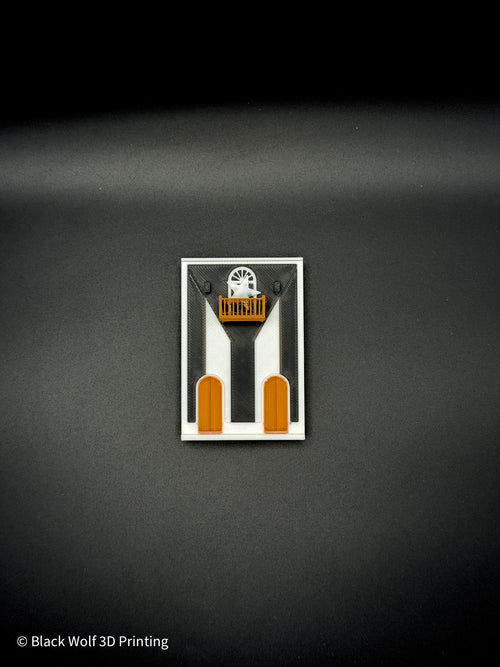 3" Puerto Rican Flag House Magnet - 3D Printed Puerto Rico Souvenir
