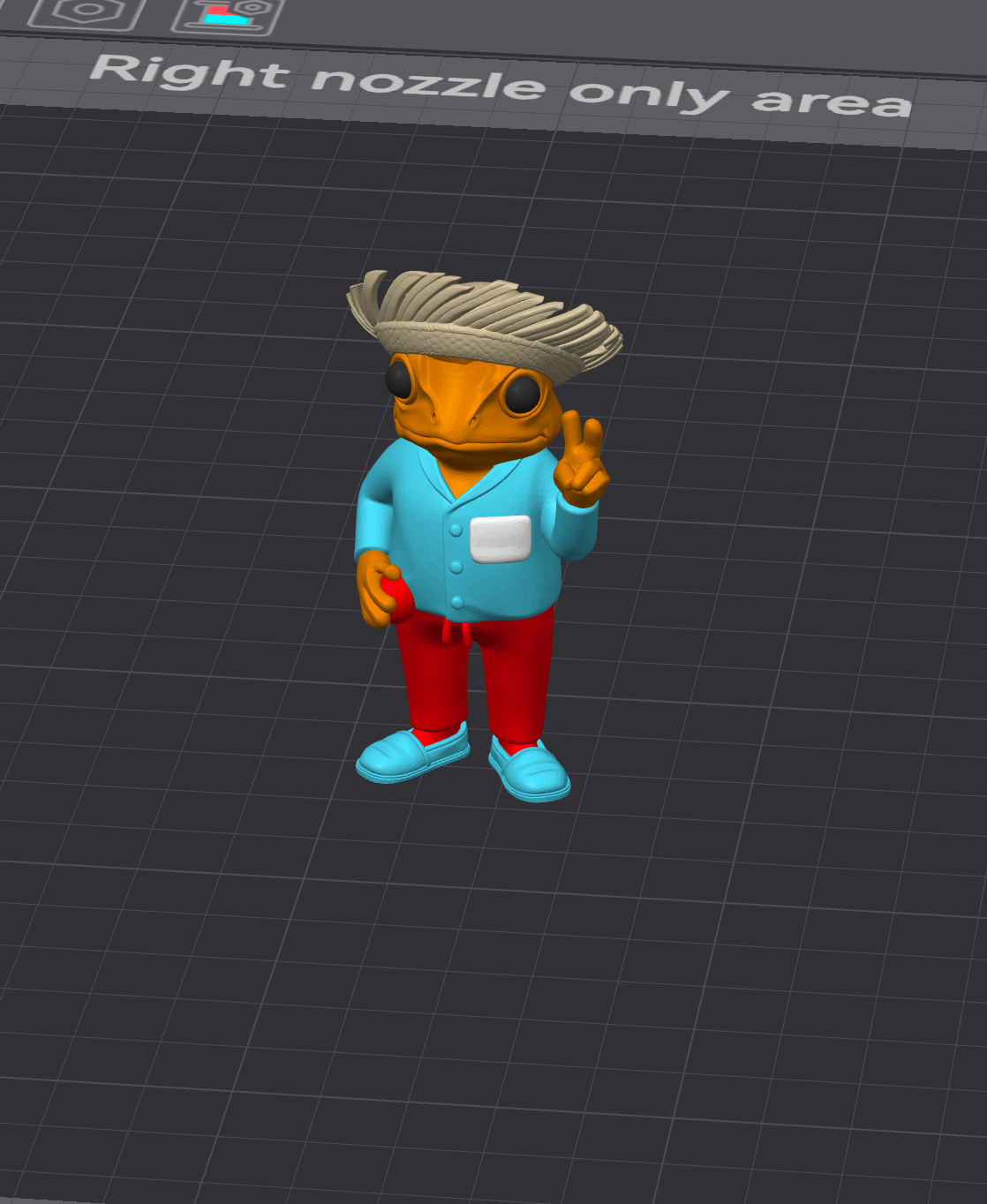 Puerto Rican “Sapo Concho” – 3D Printed Figure or Keychain (Digital STL File)  🇵🇷